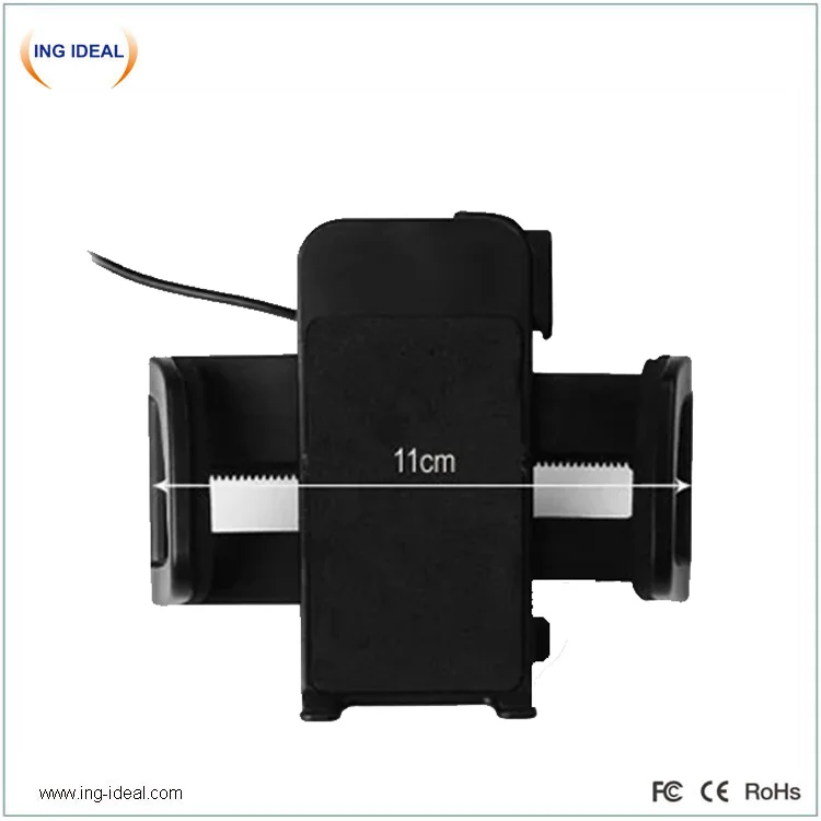 Waterproof USB Motorcycle Charger With Phone Holder